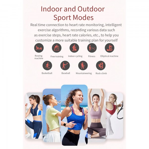 Smartwatch Microwear Y11 – Black Steel